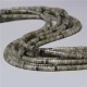 20 perles naturelles Heishi labradorite e non teint 4x2mm
