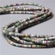 20 perles naturelles Heishi agate Indienne non teint 4x2mm