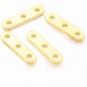 10 perles barre d'espacement pour bracelet multi rang 24x6mm