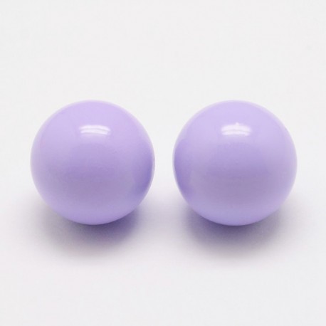 1 bola musicale de grossesse lilas mauve 6mm