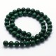 8 perles malachite naturelle 6mm