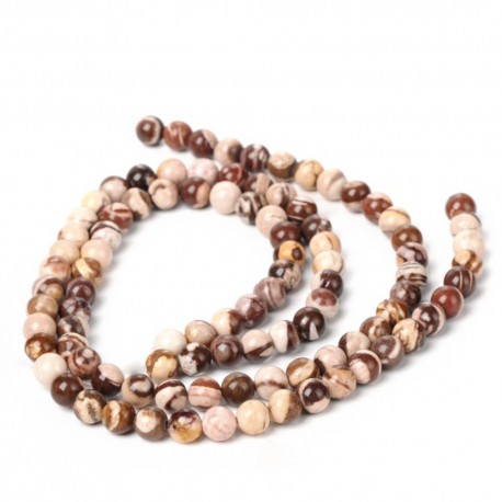 10 perles naturelles agate Australienne 8mm