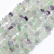28 cm de  pierres naturelles chips fluorite 3/5mm