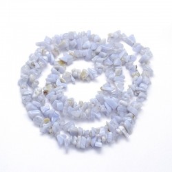 20 cm de pierres naturelles chips calcédoine 5/6mm
