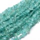 10 cm perles chips apatite naturelles 3/6mm