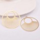 2 estampes laiton plaqué or 24kt  goutte  45x35mm