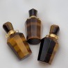 1 flacon de parfum pierre naturelle facette oeil de tigre  36x15mm