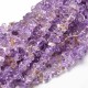 10cm perles naturelle chips amétrine naturel 5x3mm