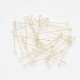 20 connecteurs barre de lien laiton or 24kt 30mm
