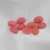 1cabochon pierre naturelle jade rose  pale ovale 18x13mm